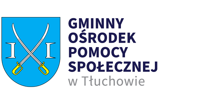 Logo Gminnego Ośrodka Pomocy Społecznej w Tłuchowie